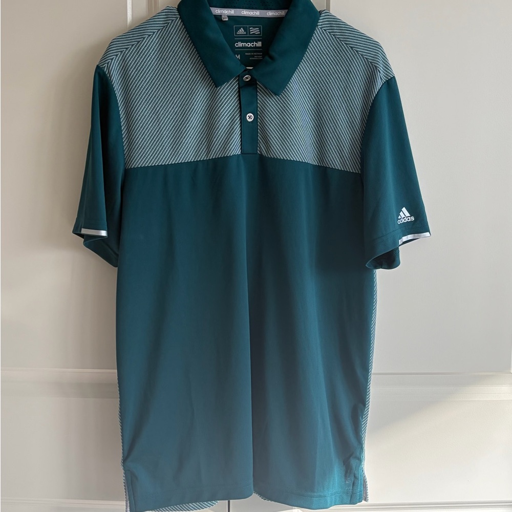 Adidas Men's Dark green Golf polo Shirt Size M